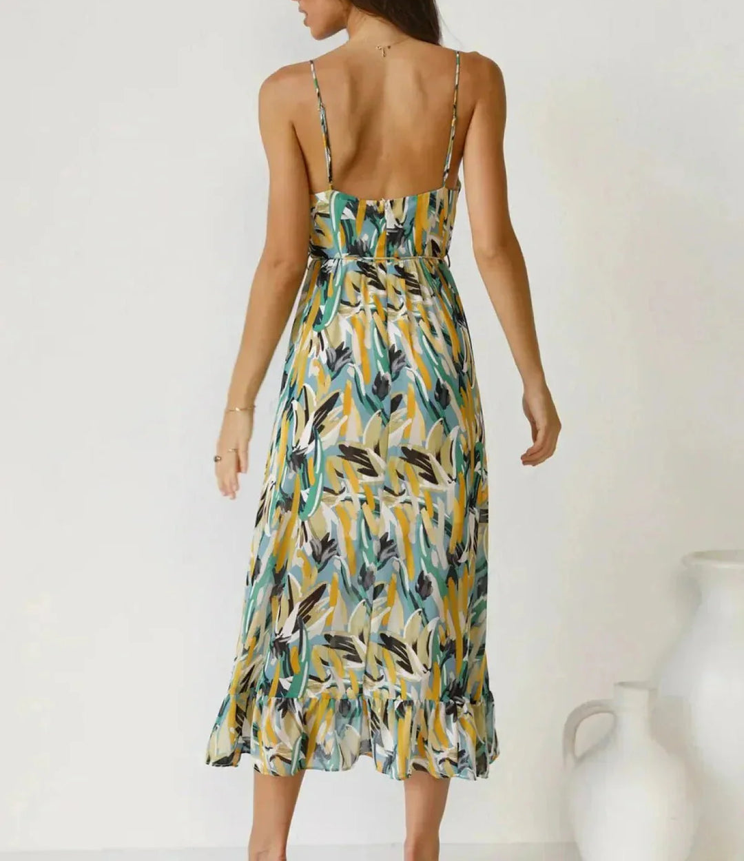 ISABEL - VESTIDO ESTAMPADO ELEGANTE