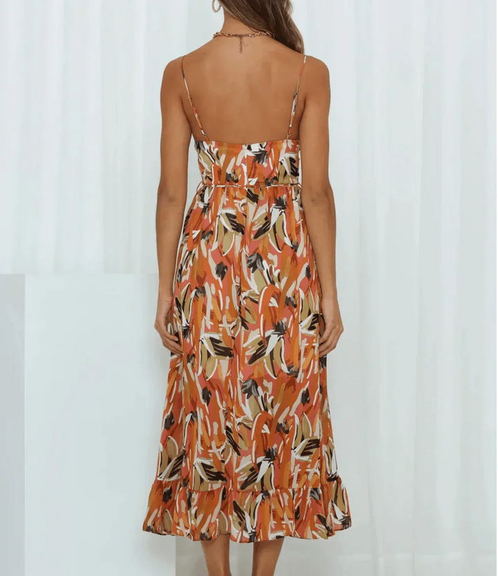 ISABEL - VESTIDO ESTAMPADO ELEGANTE
