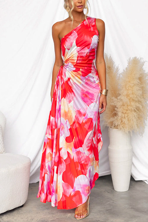 VALERIA - VESTIDO ASIMÉTRICO FLORAL