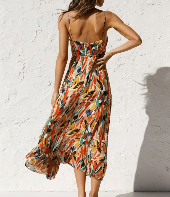 ISABEL - VESTIDO ESTAMPADO ELEGANTE