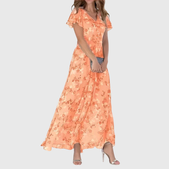 PALOMA - VESTIDO LARGO FLORAL