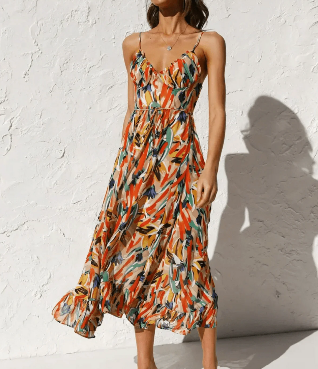 ISABEL - VESTIDO ESTAMPADO ELEGANTE
