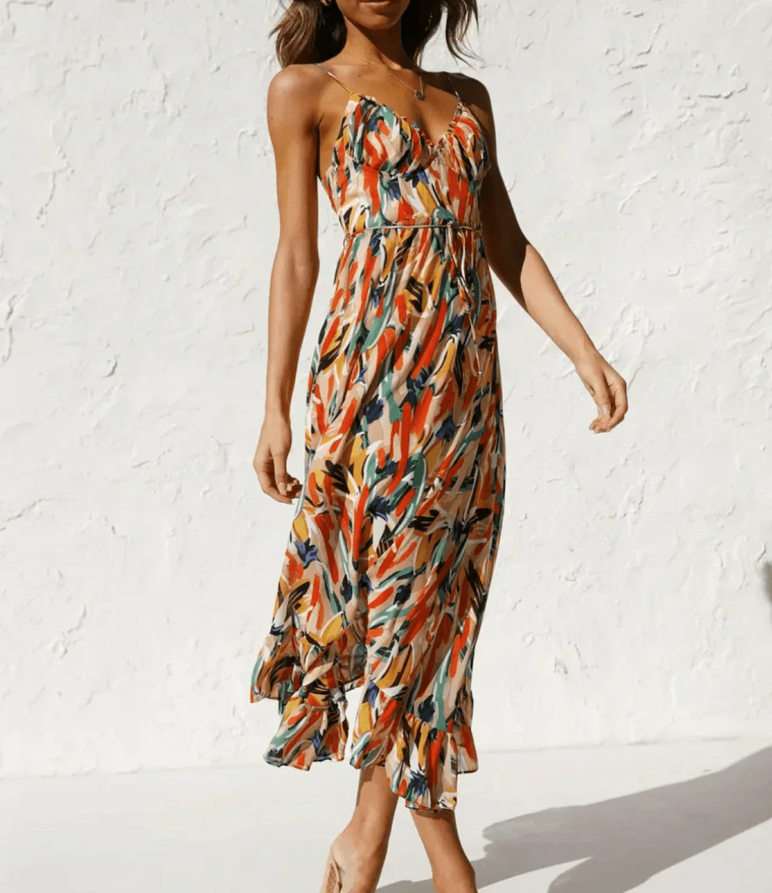 ISABEL - VESTIDO ESTAMPADO ELEGANTE