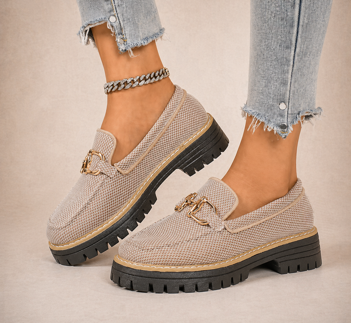 ROSELIA - MOCASÍN ELEGANTE CON TEXTURA
