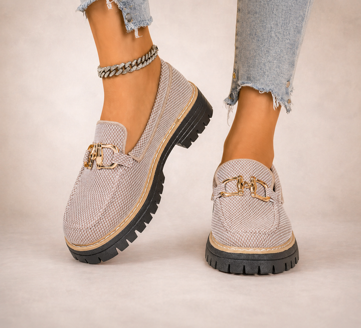 MIREYA - MOCASÍN URBANO CON TEXTURA