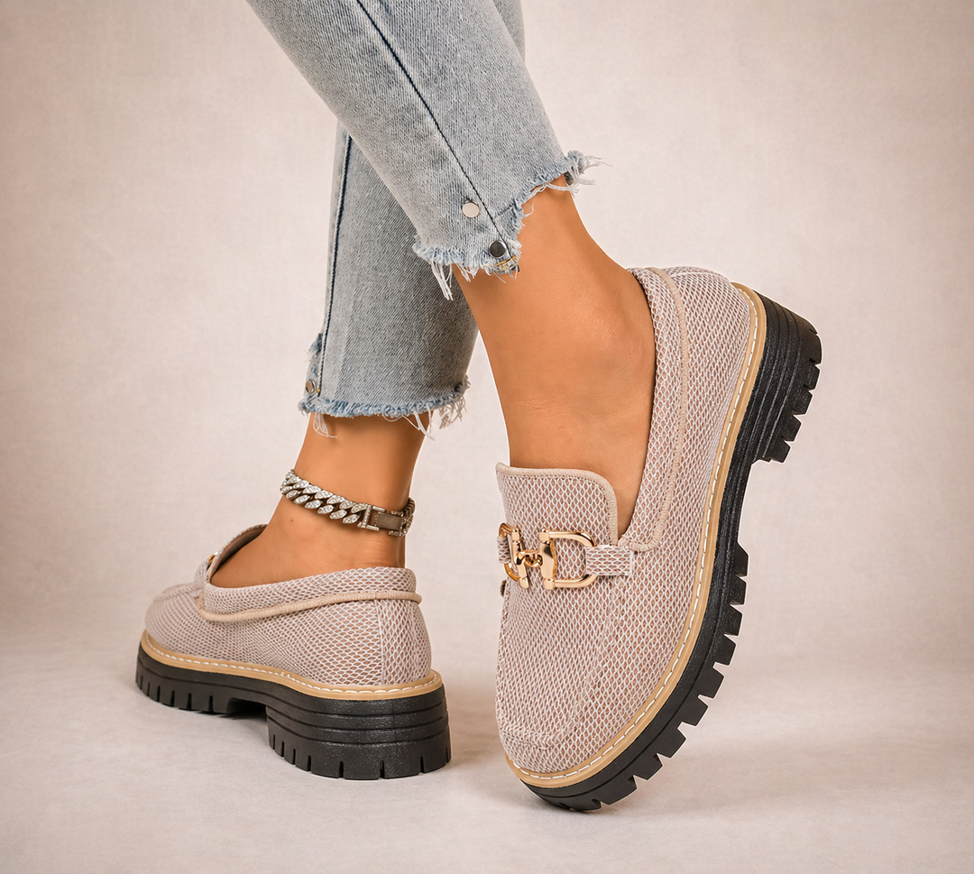 MIREYA - MOCASÍN URBANO CON TEXTURA