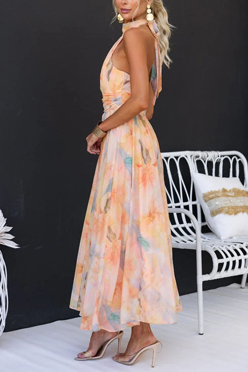 ESTELA - VESTIDO LARGO FLUIDO