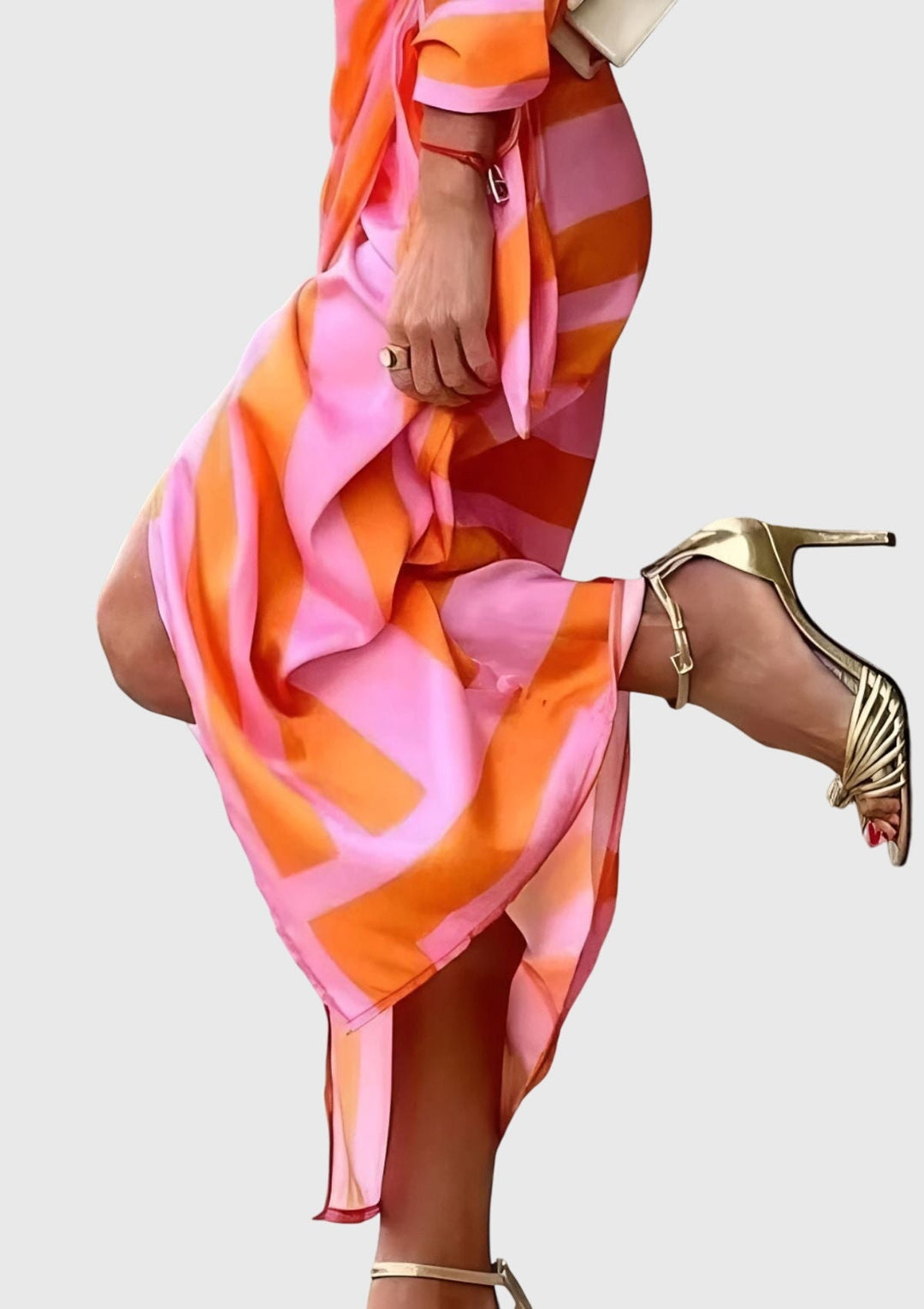 HELENA - VESTIDO CRUZADO ESTAMPADO