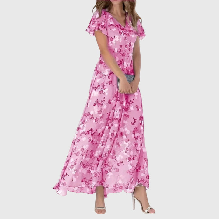 PALOMA - VESTIDO LARGO FLORAL