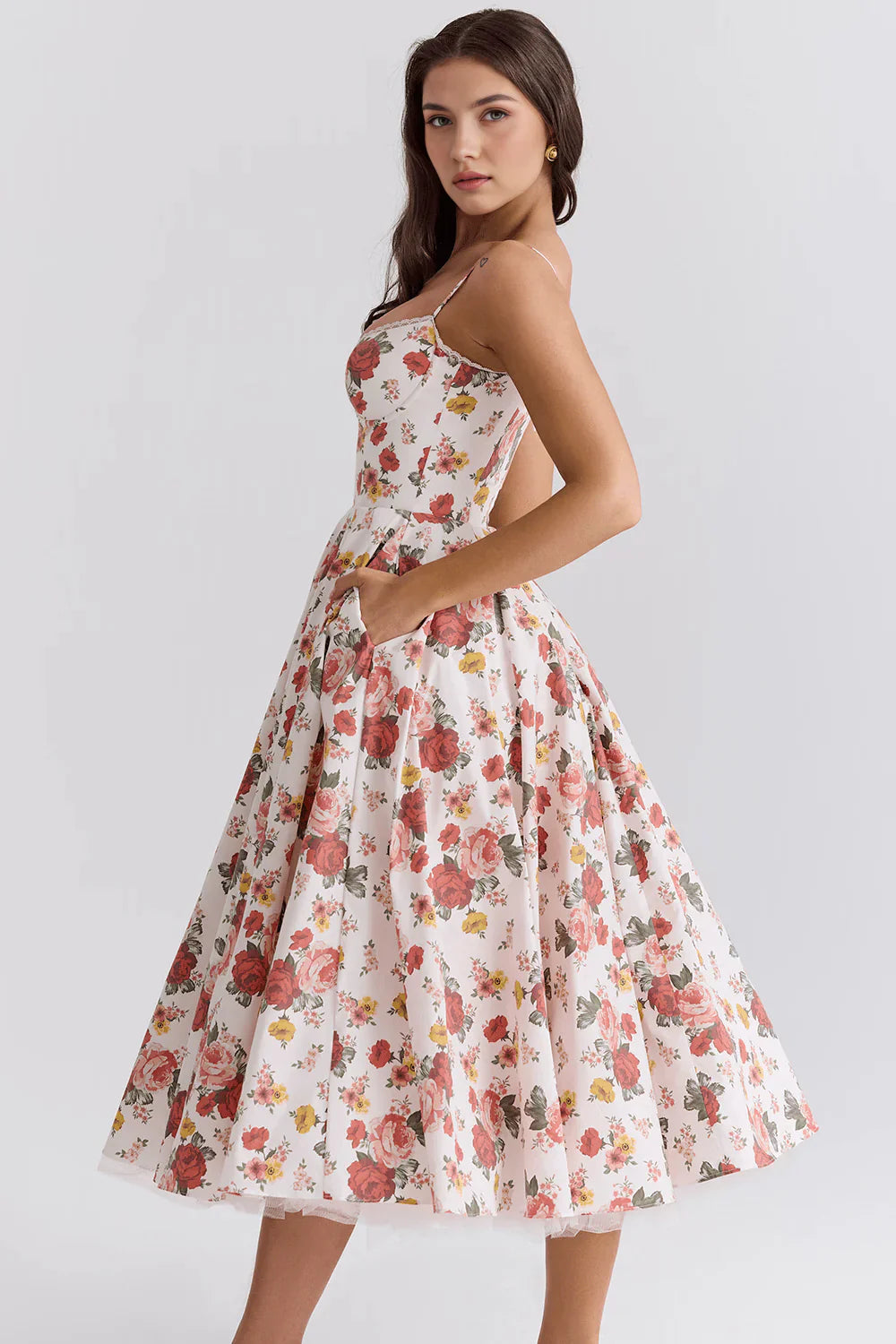 MARIANA - VESTIDO MIDI CON TUL