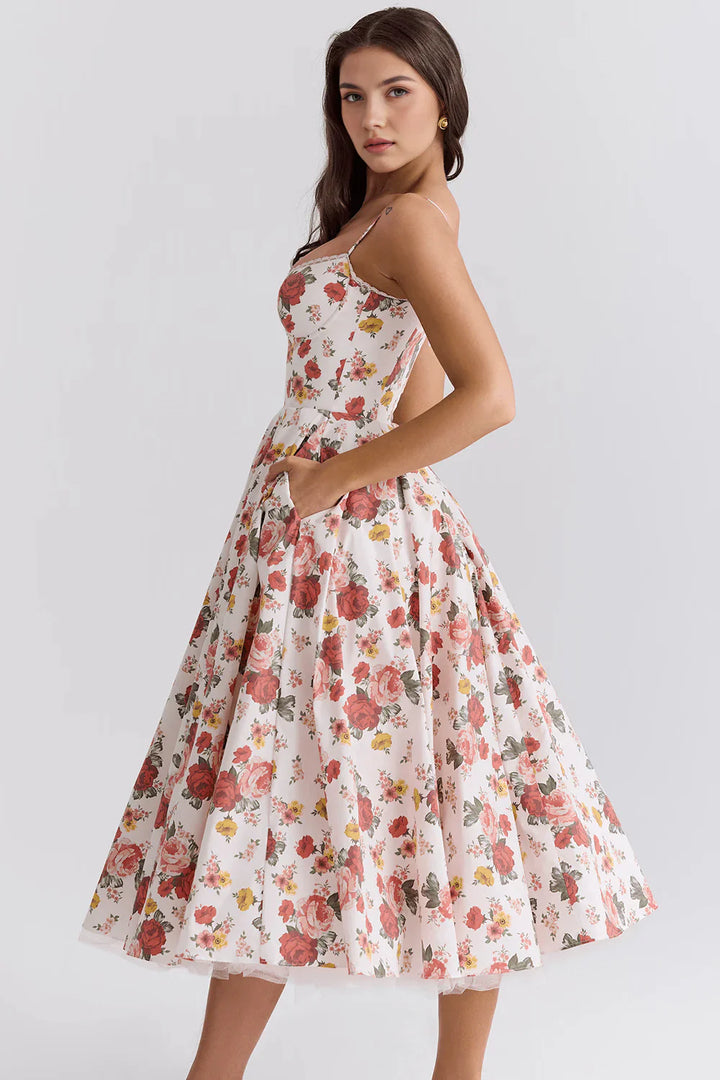 MARIANA - VESTIDO MIDI CON TUL