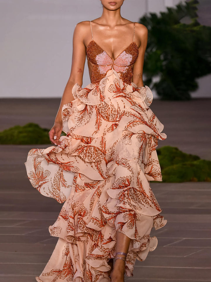 MÓNICA - VESTIDO ELEGANTE BORDADO