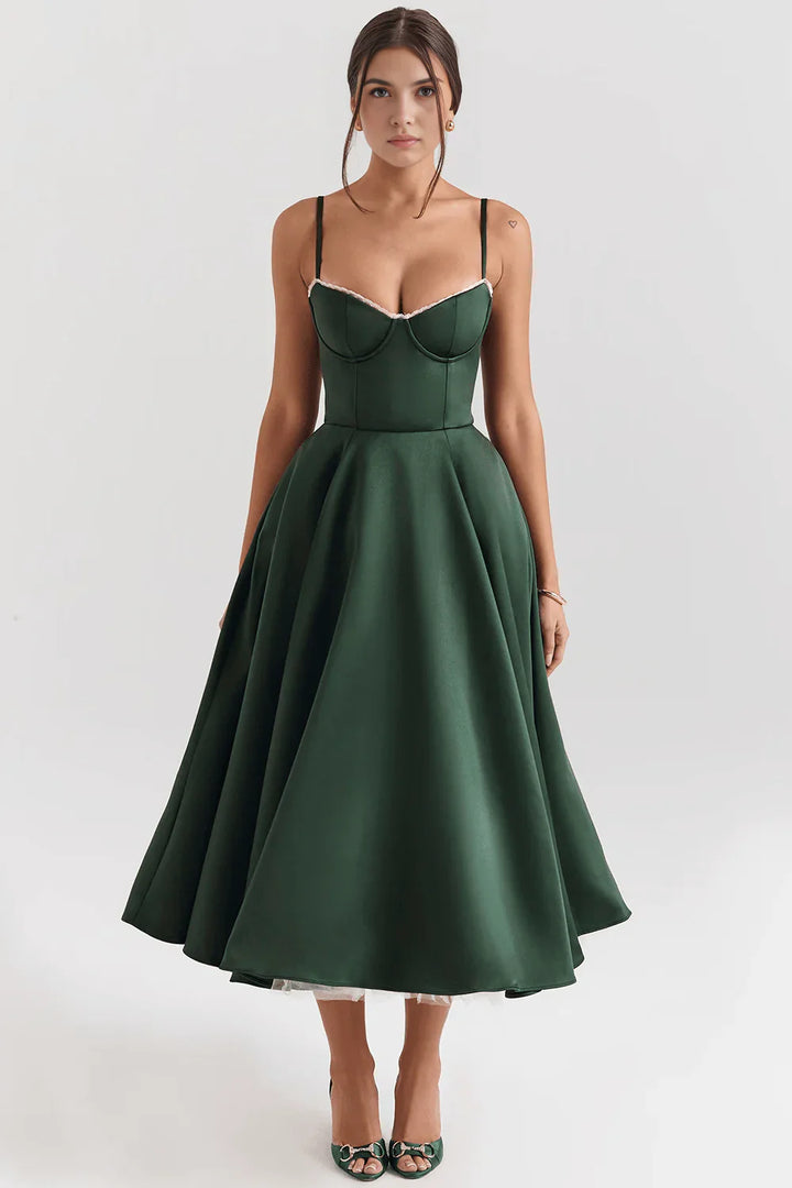 MARIANA - VESTIDO MIDI CON TUL