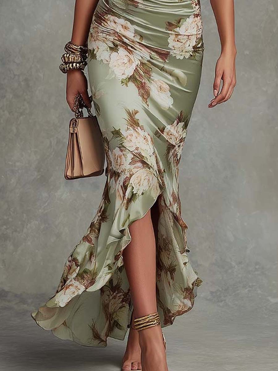 SIENA - VESTIDO MAXI FLORAL PREMIUM