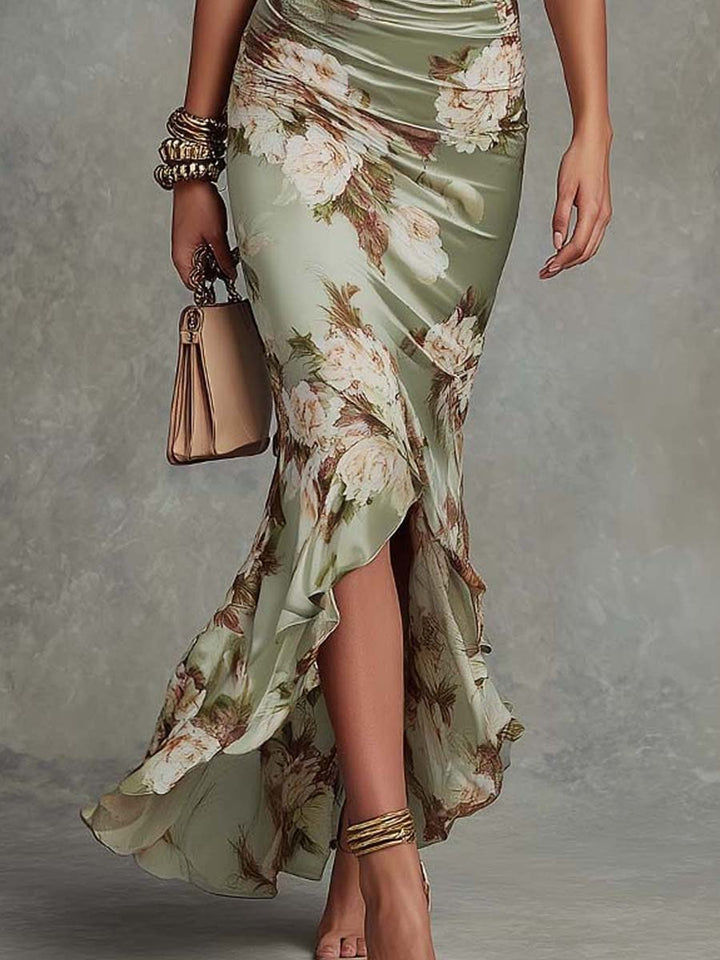 SIENA - VESTIDO MAXI FLORAL PREMIUM