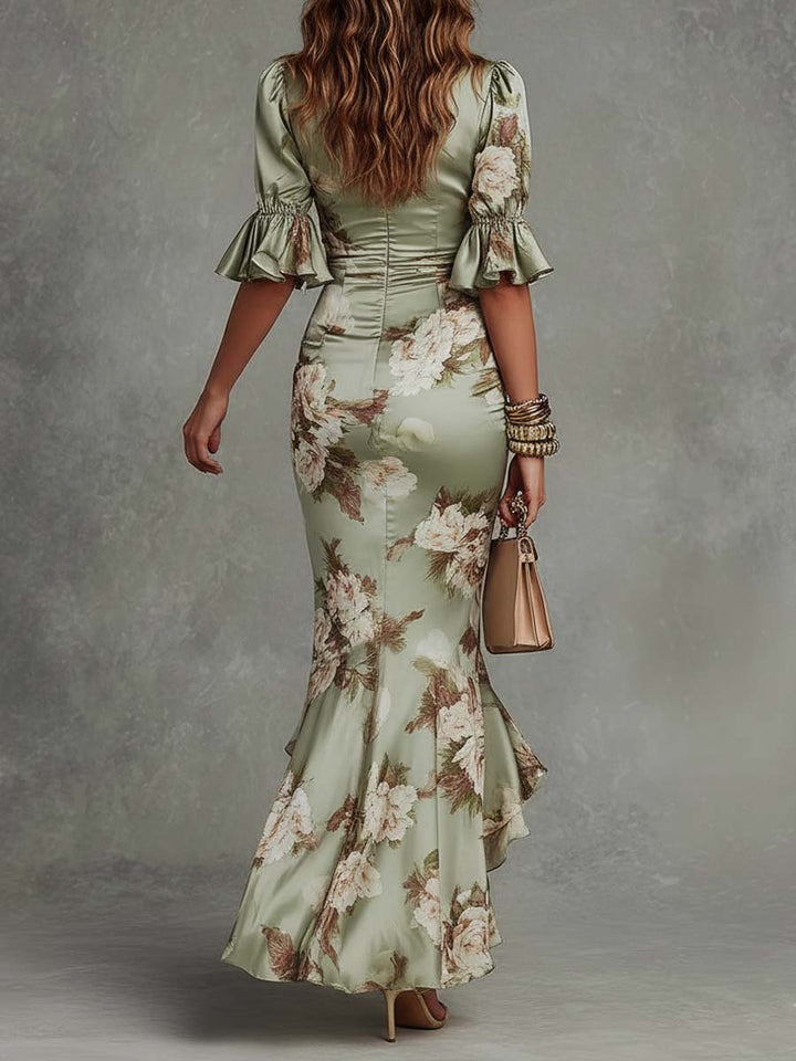 SIENA - VESTIDO MAXI FLORAL PREMIUM