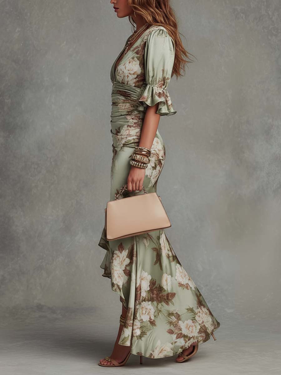 SIENA - VESTIDO MAXI FLORAL PREMIUM