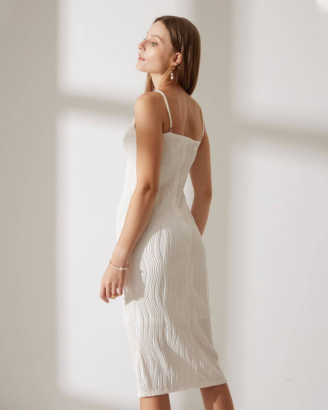 NEREA - VESTIDO TEXTURA ONDULADA