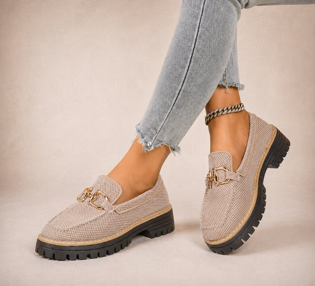 ROSELIA - MOCASÍN ELEGANTE CON TEXTURA