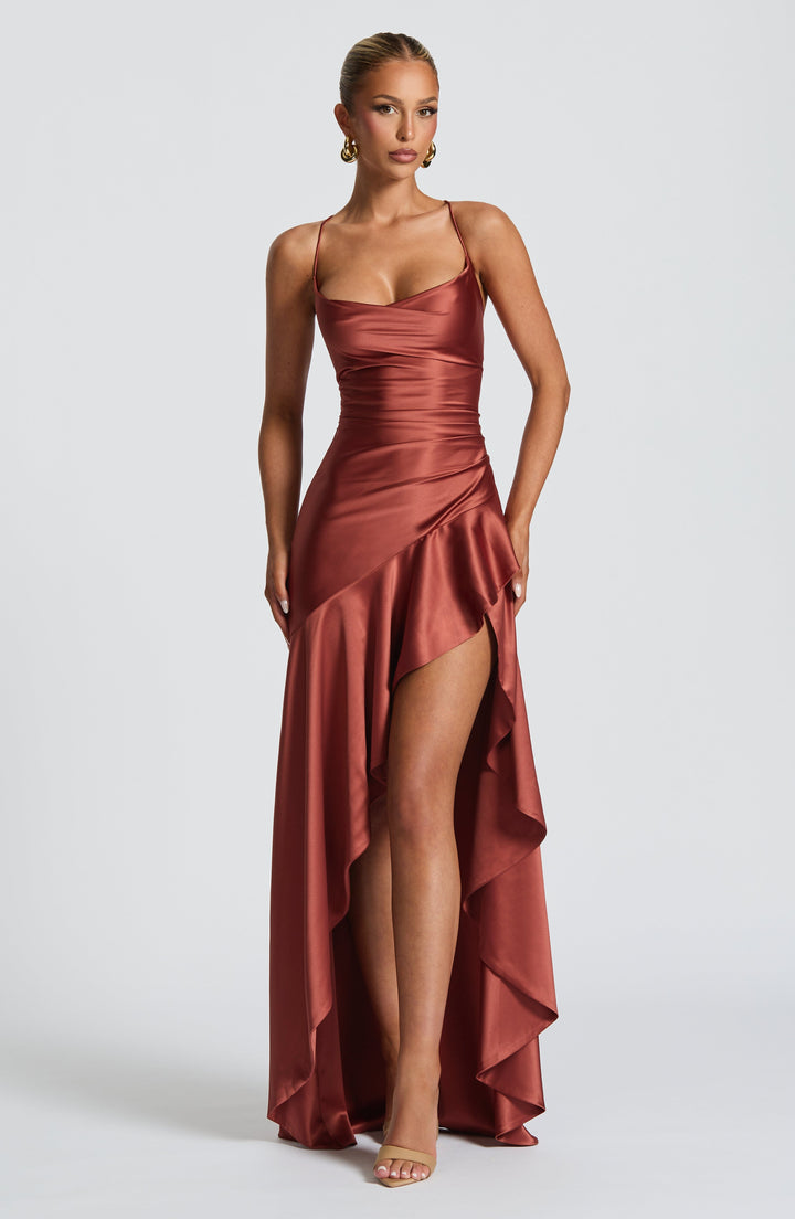 JIMENA - VESTIDO CON VOLANTES