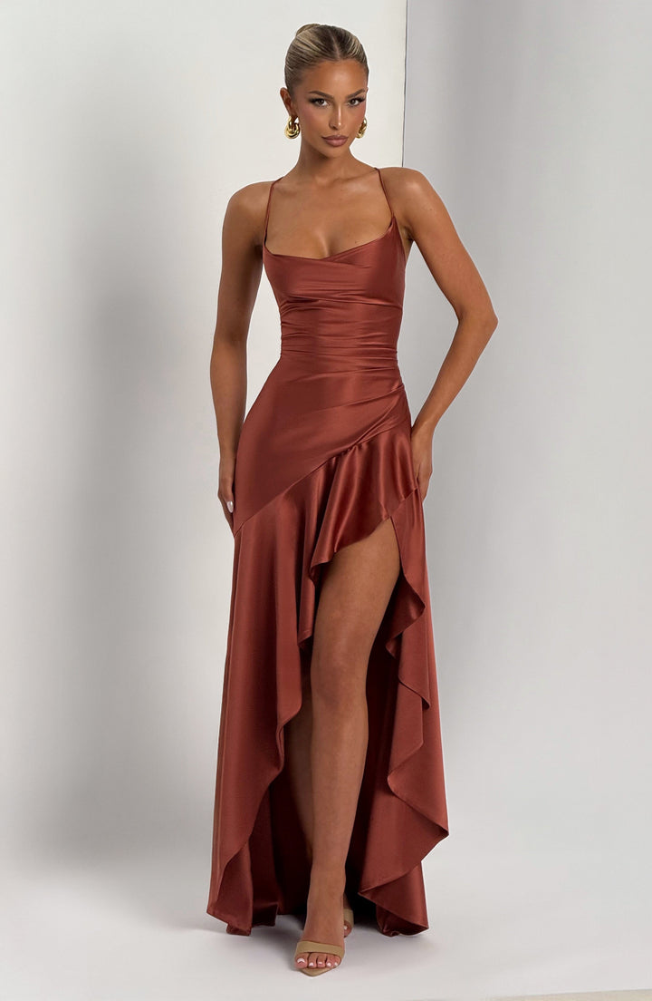 JIMENA - VESTIDO CON VOLANTES