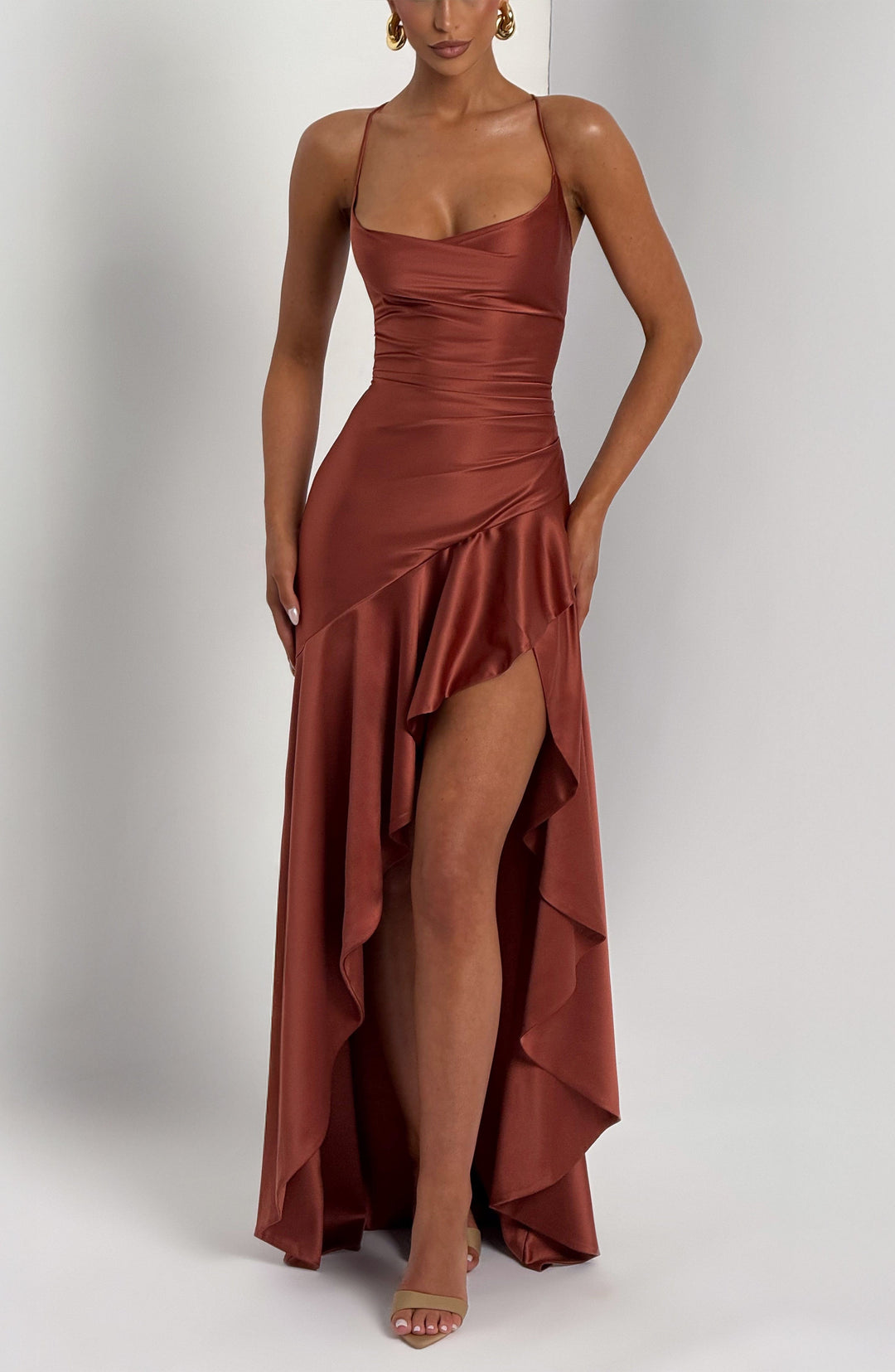 JIMENA - VESTIDO CON VOLANTES