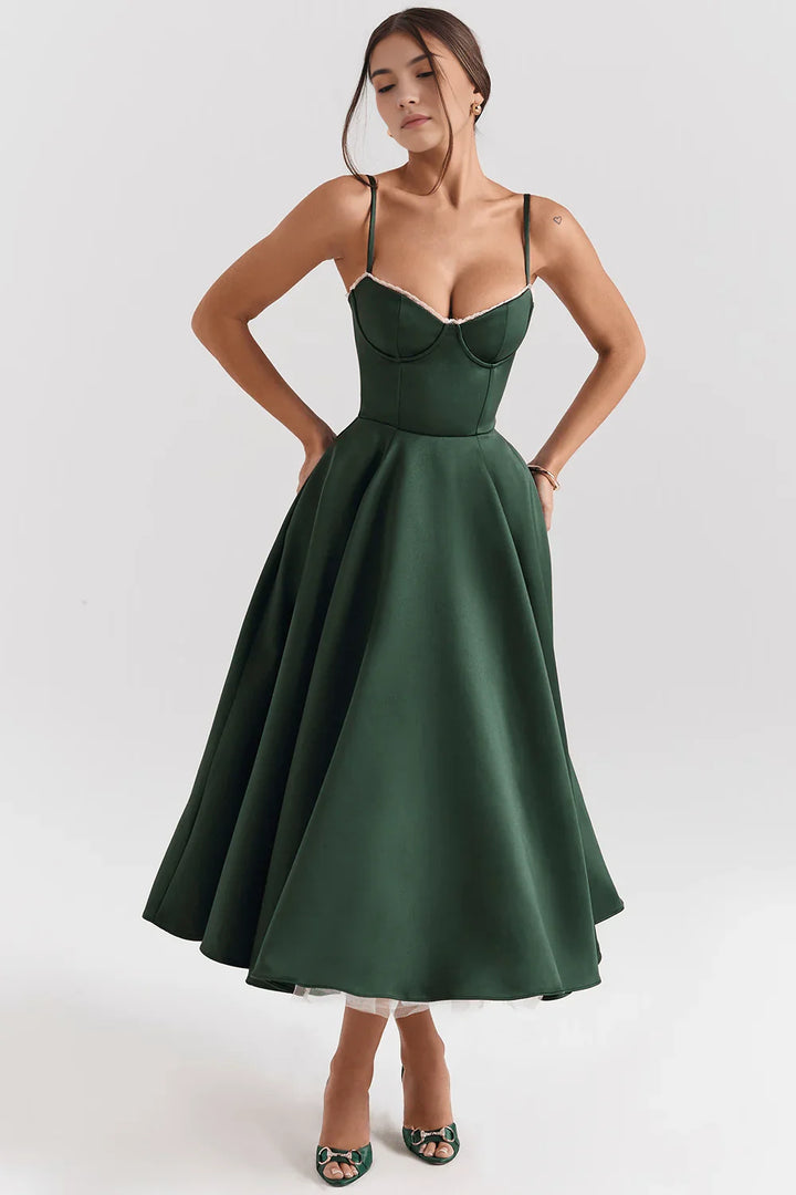 MARIANA - VESTIDO MIDI CON TUL