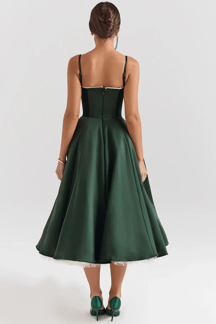 MARIANA - VESTIDO MIDI CON TUL